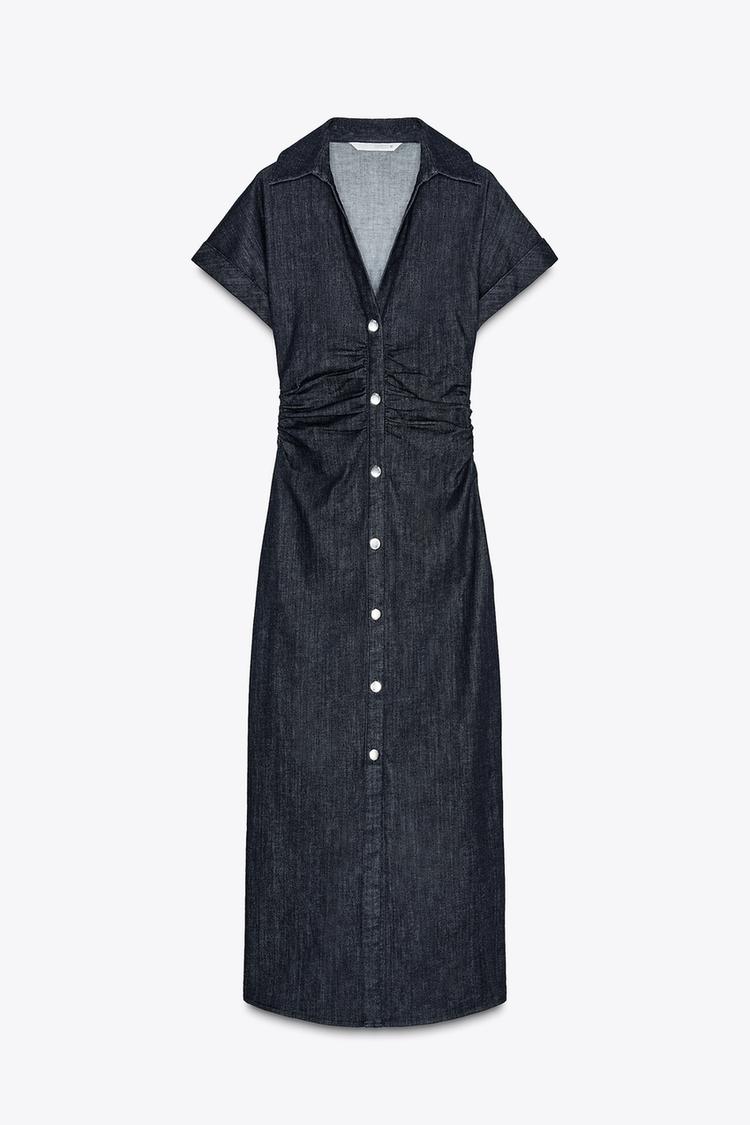Midi Denim Dress