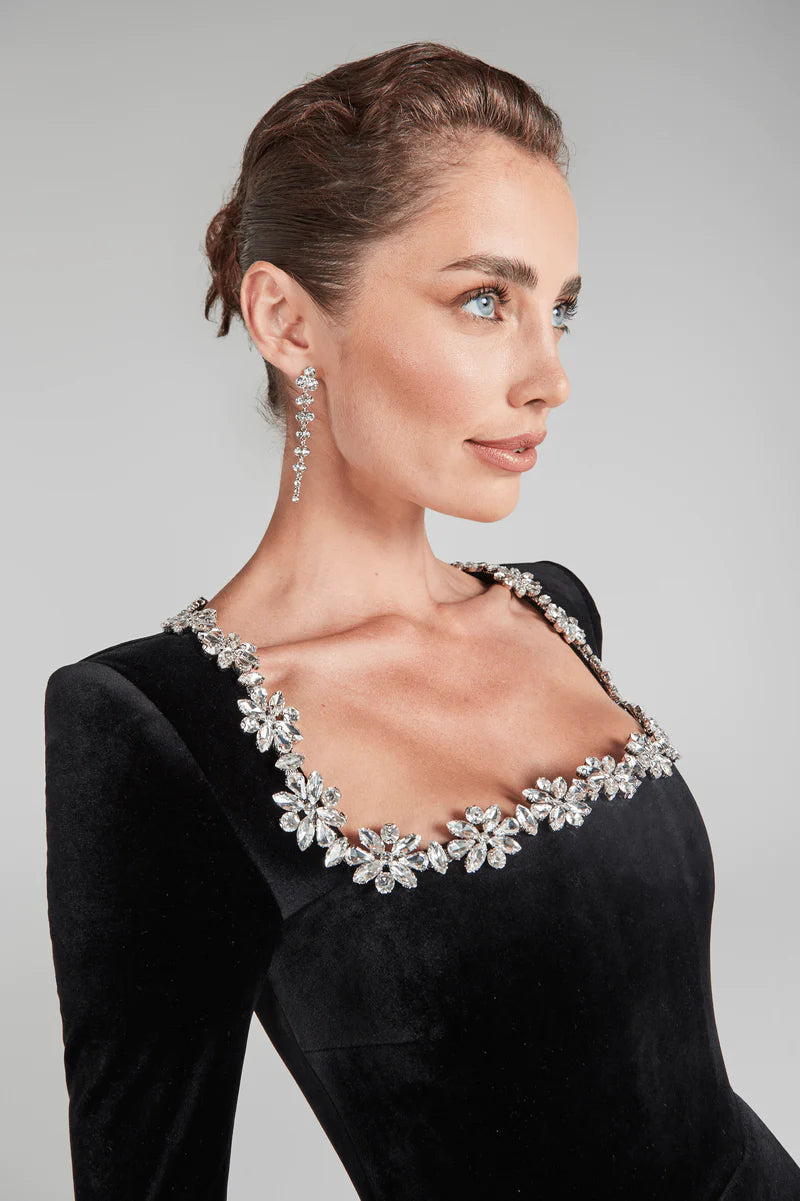 Glenice Velvet Dress