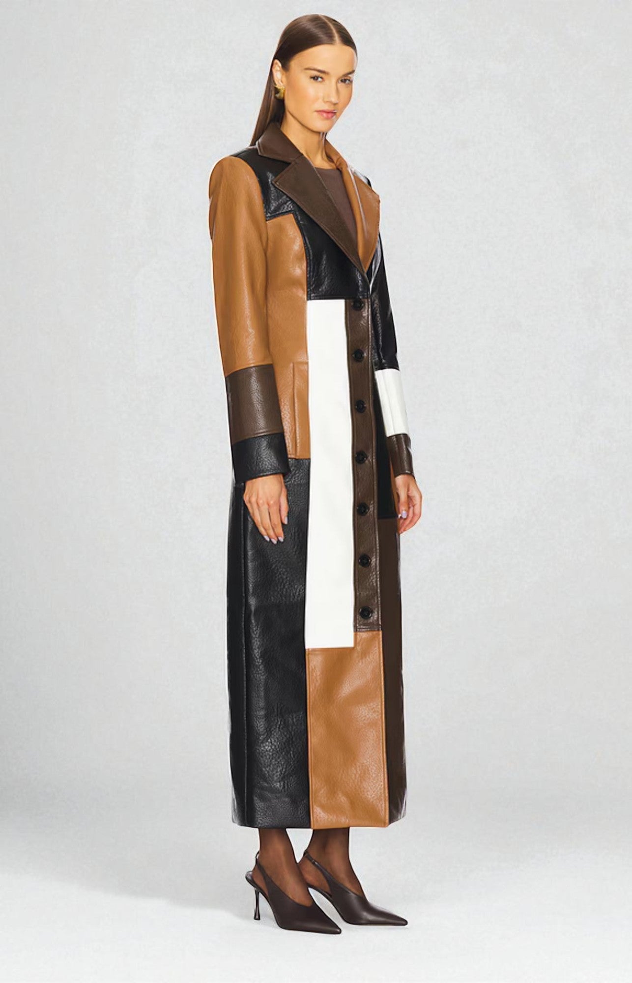 Faylin | Mosaic Trench Coat