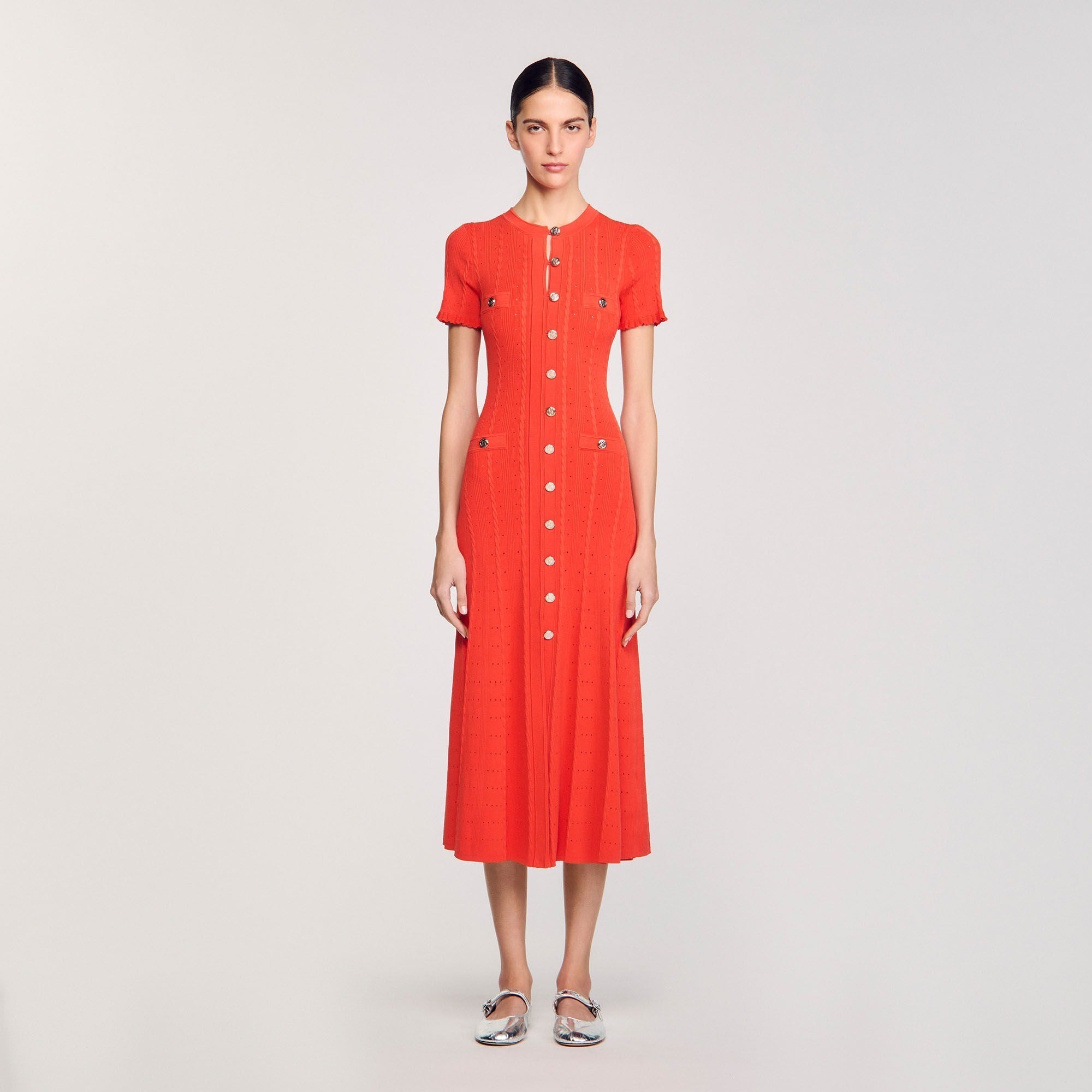 Romina | Midi Knit Dress