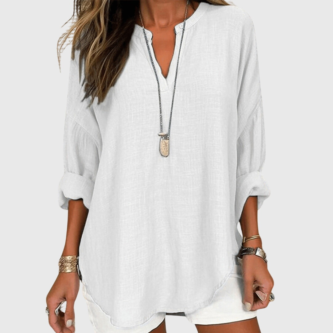 Lenara™ | Fluid and Elegant Beach Shirt