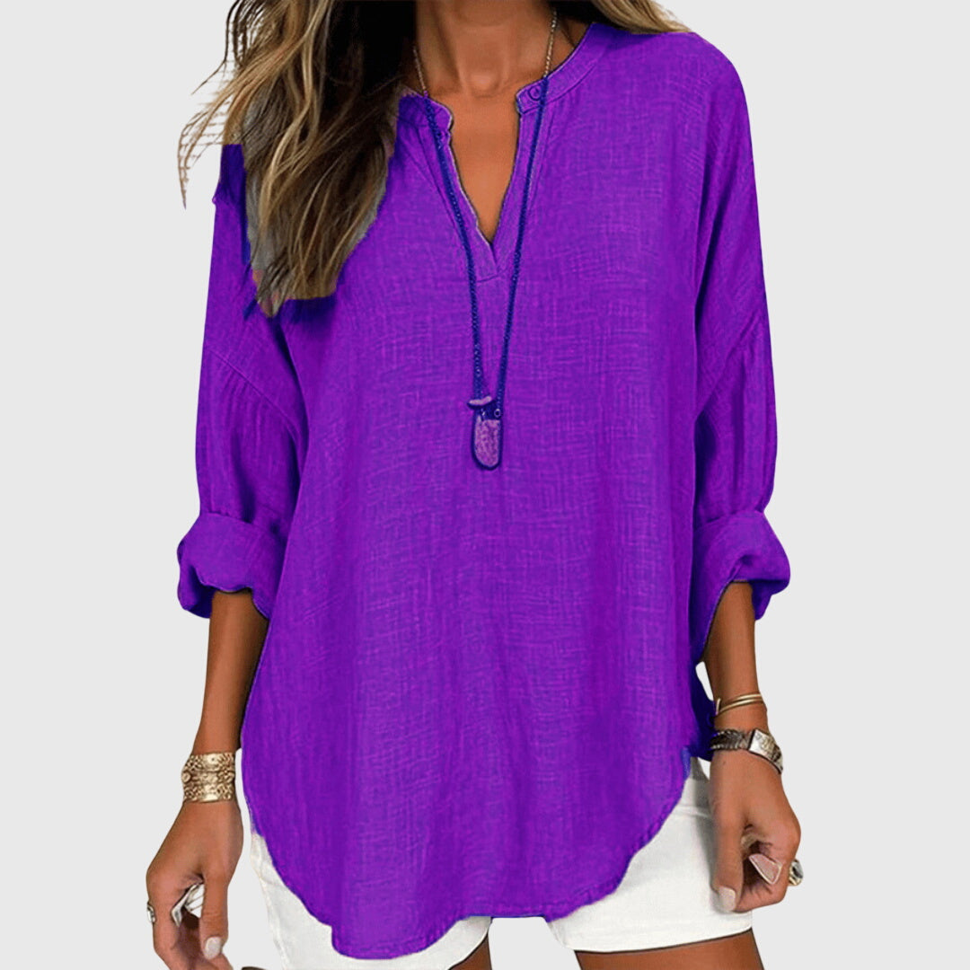 Lenara™ | Fluid and Elegant Beach Shirt