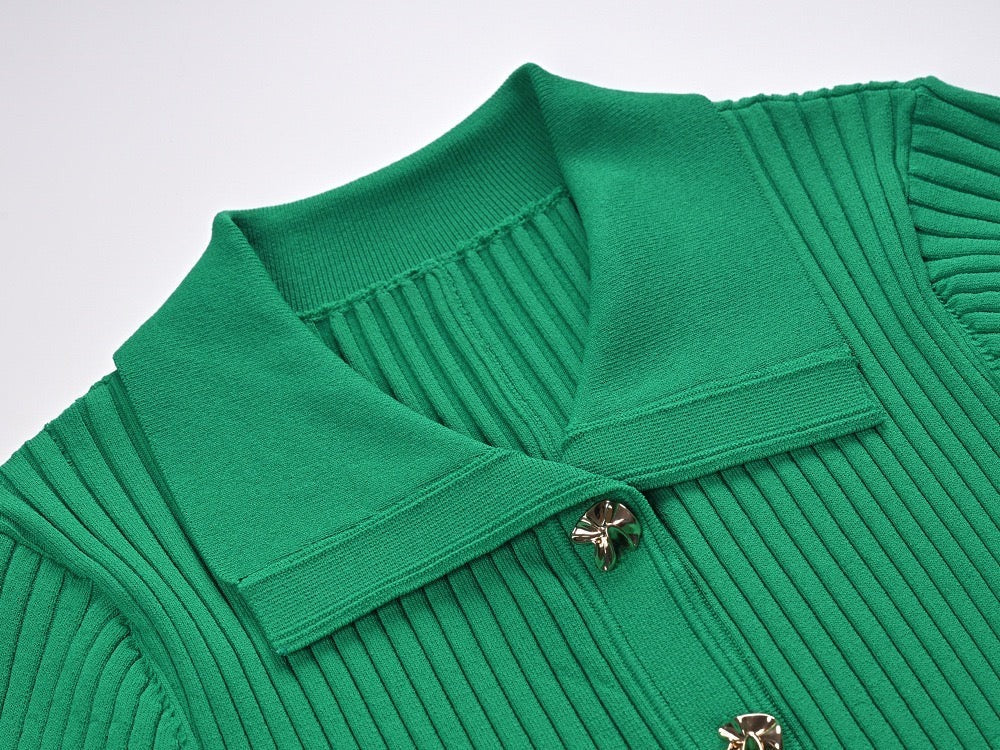 Solène | Midi Knit Dress